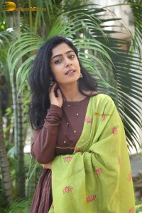 Telugu actress megha lekha beautiful in a salwar dress