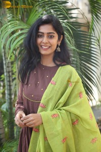 Telugu actress megha lekha beautiful in a salwar dress