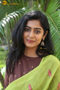 Telugu actress megha lekha beautiful in a salwar dress