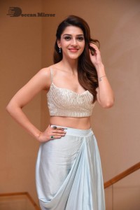 Actress Mehreen clicked by photographers as she is participating in a movie event.