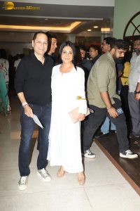 Mera Desh Pehle Screening attended by Janhvi Kapoor, Ranbir Kapoor, Shriya Saran, Tiger Shroff, Raveena Tandon, and others