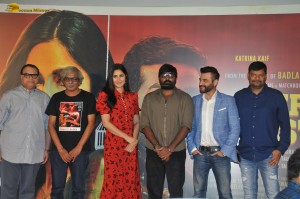 Katrina Kaif, Vijay Sethupathi, and Sanjay Kapoor promote their film Merry Christmas on Jan 4, 2024