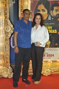 Merry Christmas Screening attended by Katrina Kaif, Vijay Sethupathi, Ananya Panday, Aditi Rao Hydari, Wamiqa Gabbi, and others