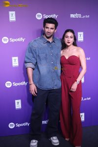 Metro In Dino Album Launch attended by Aditya Roy Kapur, Sara Ali Khan, Ali Fazal, Fatima Sana Shaikh, and others