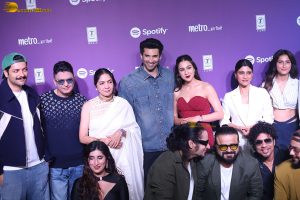 Metro In Dino Album Launch attended by Aditya Roy Kapur, Sara Ali Khan, Ali Fazal, Fatima Sana Shaikh, and others