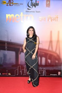 Metro In Dino Song Launch attended by Sara Ali Khan, Aditya Roy Kapur, Ali Fazal, and Fatima Sana Shaikh