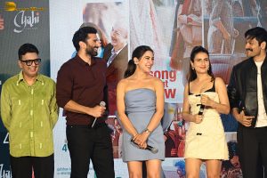 Metro In Dino Song Launch attended by Sara Ali Khan, Aditya Roy Kapur, Ali Fazal, and Fatima Sana Shaikh