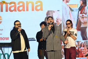 Metro In Dino Song Launch attended by Sara Ali Khan, Aditya Roy Kapur, Ali Fazal, and Fatima Sana Shaikh