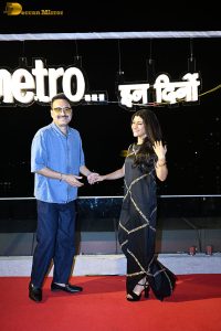 Metro In Dino Song Launch attended by Sara Ali Khan, Aditya Roy Kapur, Ali Fazal, and Fatima Sana Shaikh