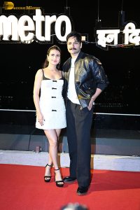 Metro In Dino Song Launch attended by Sara Ali Khan, Aditya Roy Kapur, Ali Fazal, and Fatima Sana Shaikh