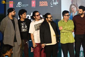 Metro In Dino Song Launch attended by Sara Ali Khan, Aditya Roy Kapur, Ali Fazal, and Fatima Sana Shaikh