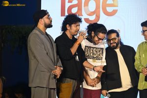 Metro In Dino Song Launch attended by Sara Ali Khan, Aditya Roy Kapur, Ali Fazal, and Fatima Sana Shaikh