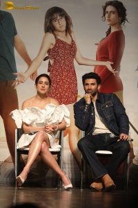 Metro In Dino Trailer Launch attended by Sara Ali Khan, Aditya Roy Kapur, Fatima Sana Shaikh, and Pankaj Tripathi