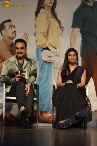 Metro In Dino Trailer Launch attended by Sara Ali Khan, Aditya Roy Kapur, Fatima Sana Shaikh, and Pankaj Tripathi