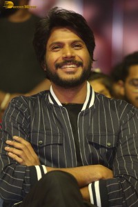 Telugu movie Michael pre-release event attended by Divnaysha Kaushik, Sundeep Kishan, and Nani