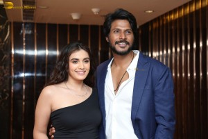 Michael Press Meet attended by Sundeep Kishan, Divyansha Kaushik and Varun Sandesh
