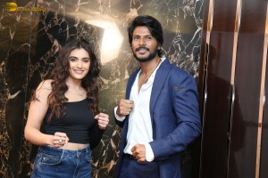 Michael Press Meet attended by Sundeep Kishan, Divyansha Kaushik and Varun Sandesh