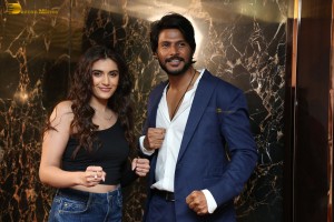 Michael Press Meet attended by Sundeep Kishan, Divyansha Kaushik and Varun Sandesh