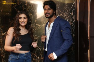 Michael Press Meet attended by Sundeep Kishan, Divyansha Kaushik and Varun Sandesh