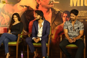 Michael Press Meet attended by Sundeep Kishan, Divyansha Kaushik and Varun Sandesh