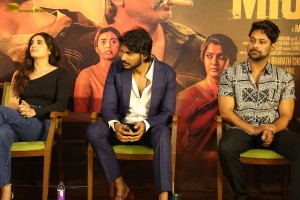 Michael Press Meet attended by Sundeep Kishan, Divyansha Kaushik and Varun Sandesh