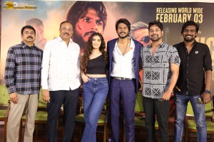 Michael Press Meet attended by Sundeep Kishan, Divyansha Kaushik and Varun Sandesh