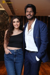 Michael Press Meet attended by Sundeep Kishan, Divyansha Kaushik and Varun Sandesh