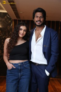 Michael Press Meet attended by Sundeep Kishan, Divyansha Kaushik and Varun Sandesh