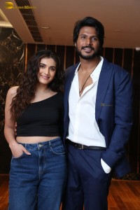 Michael Press Meet attended by Sundeep Kishan, Divyansha Kaushik and Varun Sandesh