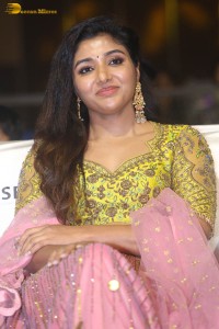actress mirnaa looking cute while attending a movie function