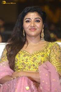 actress mirnaa looking cute while attending a movie function