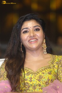 actress mirnaa looking cute while attending a movie function