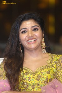 actress mirnaa looking cute while attending a movie function