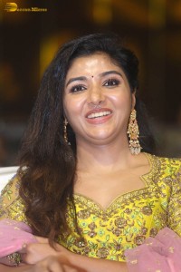 actress mirnaa looking cute while attending a movie function