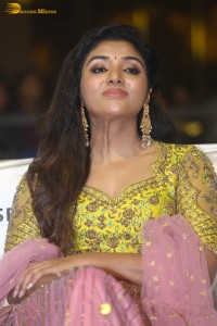 actress mirnaa looking cute while attending a movie function