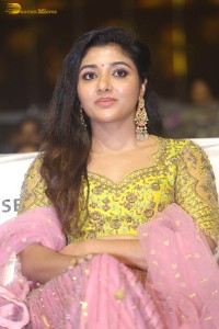 actress mirnaa looking cute while attending a movie function