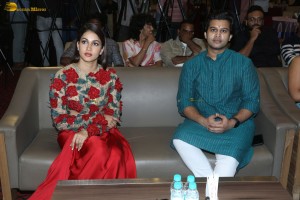 Miss Perfect Trailer Launch attended by Lavanya Tripathi, Abijeet, and Supriya Yarlagadda