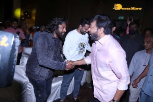 Telugu movie Mishan Impossible pre-release event attended by Chiranjeevi and Taapsee