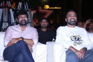 Telugu movie Mishan Impossible pre-release event attended by Chiranjeevi and Taapsee