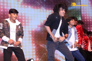 Telugu movie Mishan Impossible pre-release event attended by Chiranjeevi and Taapsee