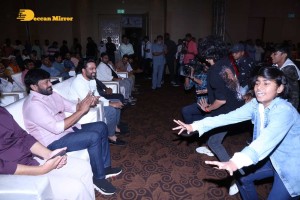 Telugu movie Mishan Impossible pre-release event attended by Chiranjeevi and Taapsee