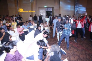Telugu movie Mishan Impossible pre-release event attended by Chiranjeevi and Taapsee