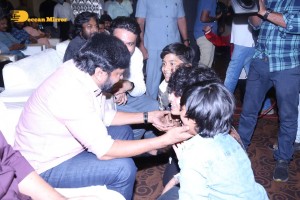 Telugu movie Mishan Impossible pre-release event attended by Chiranjeevi and Taapsee