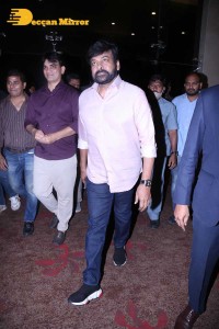 Telugu movie Mishan Impossible pre-release event attended by Chiranjeevi and Taapsee