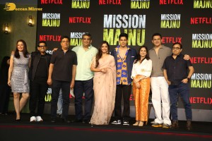 mission majnu trailer launch attended by sidharth malhotra and rashmika mandanna