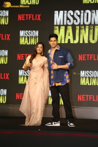 mission majnu trailer launch attended by sidharth malhotra and rashmika mandanna