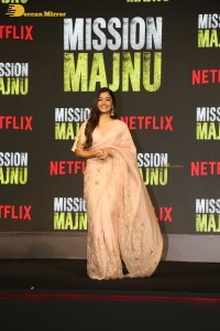 mission majnu trailer launch attended by sidharth malhotra and rashmika mandanna