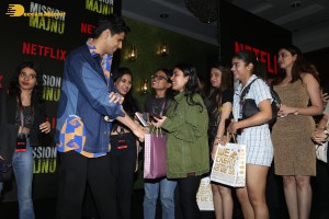 mission majnu trailer launch attended by sidharth malhotra and rashmika mandanna