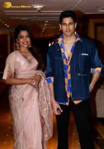 mission majnu trailer launch attended by sidharth malhotra and rashmika mandanna