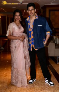 mission majnu trailer launch attended by sidharth malhotra and rashmika mandanna